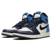 Баскетбольные кроссовки Air Jordan 1 Retro High OG “Obsidian/University Blue”